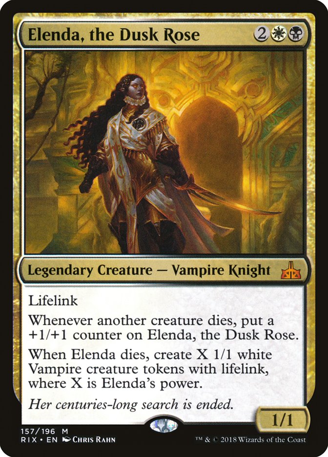 Elenda, the Dusk Rose [Rivals of Ixalan] | Play N Trade Winnipeg