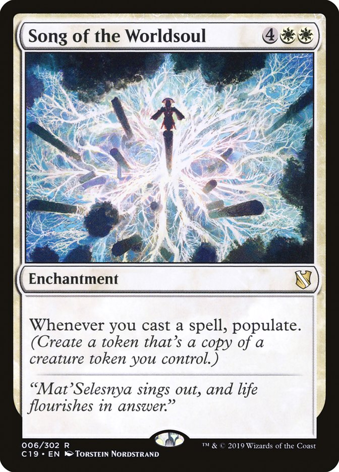 Song of the Worldsoul [Commander 2019] | Play N Trade Winnipeg