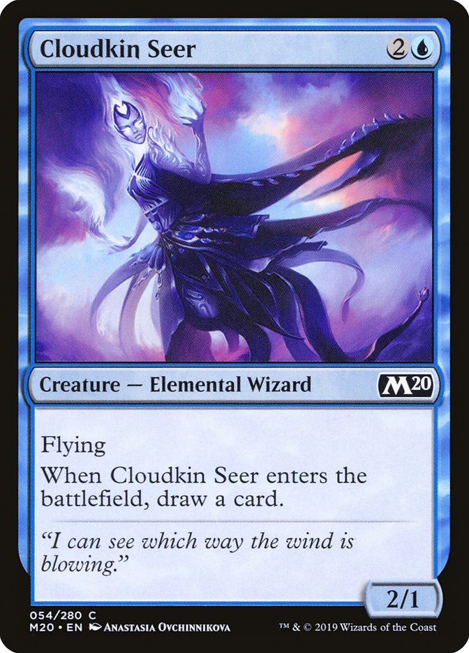 Cloudkin Seer [Core Set 2020] | Play N Trade Winnipeg