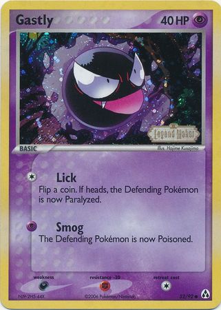 Gastly (52/92) (Stamped) [EX: Legend Maker] | Play N Trade Winnipeg