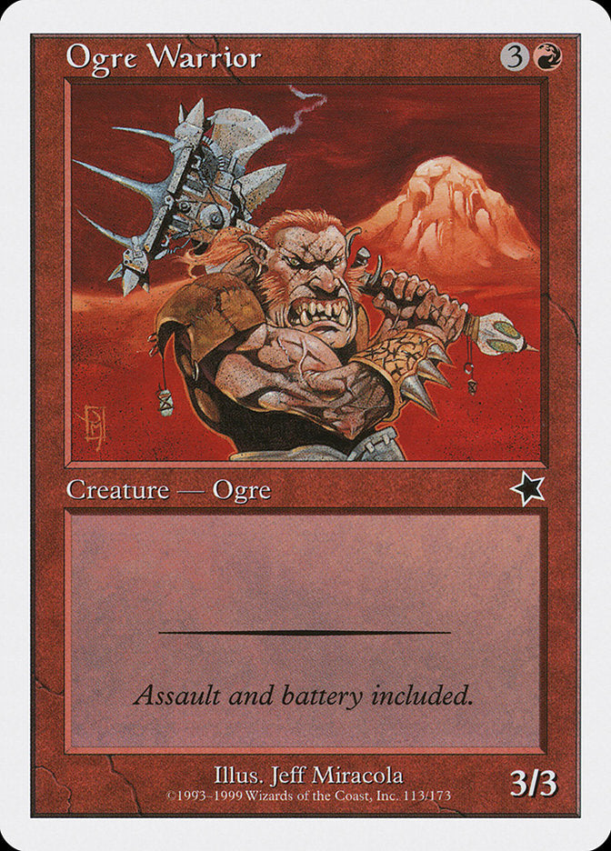 Ogre Warrior [Starter 1999] | Play N Trade Winnipeg