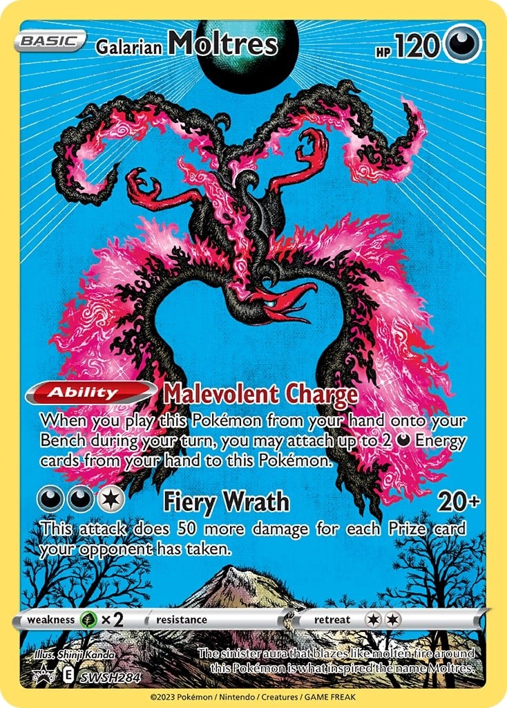 Galarian Moltres (SWSH284) [Sword & Shield: Black Star Promos] | Play N Trade Winnipeg