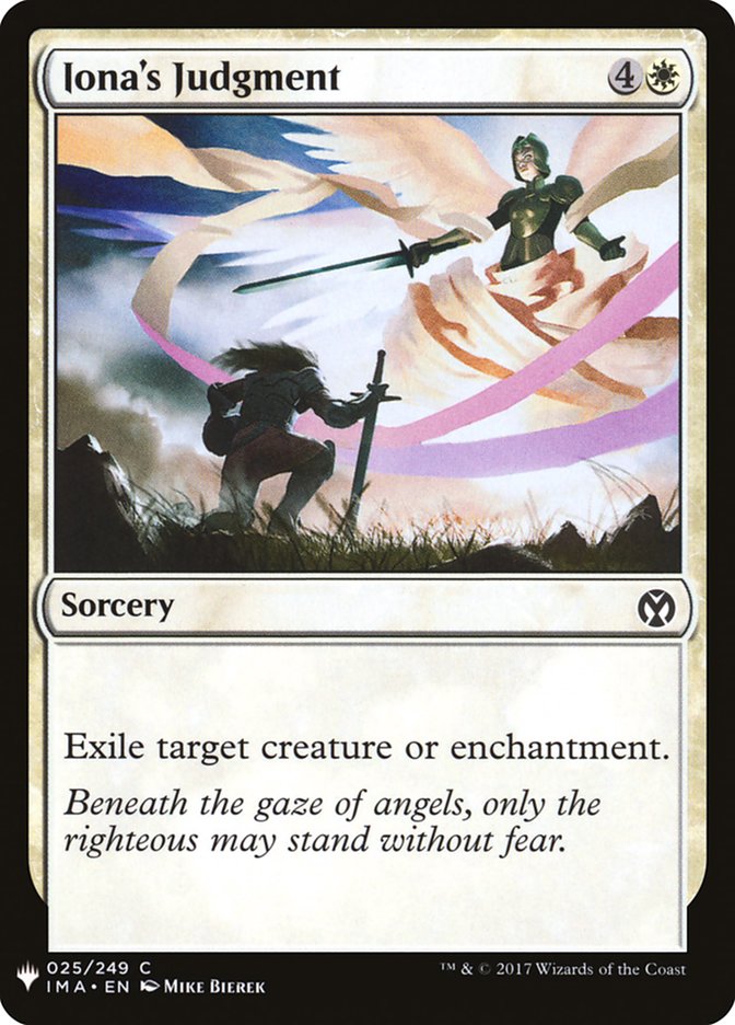 Iona's Judgment [Mystery Booster] | Play N Trade Winnipeg