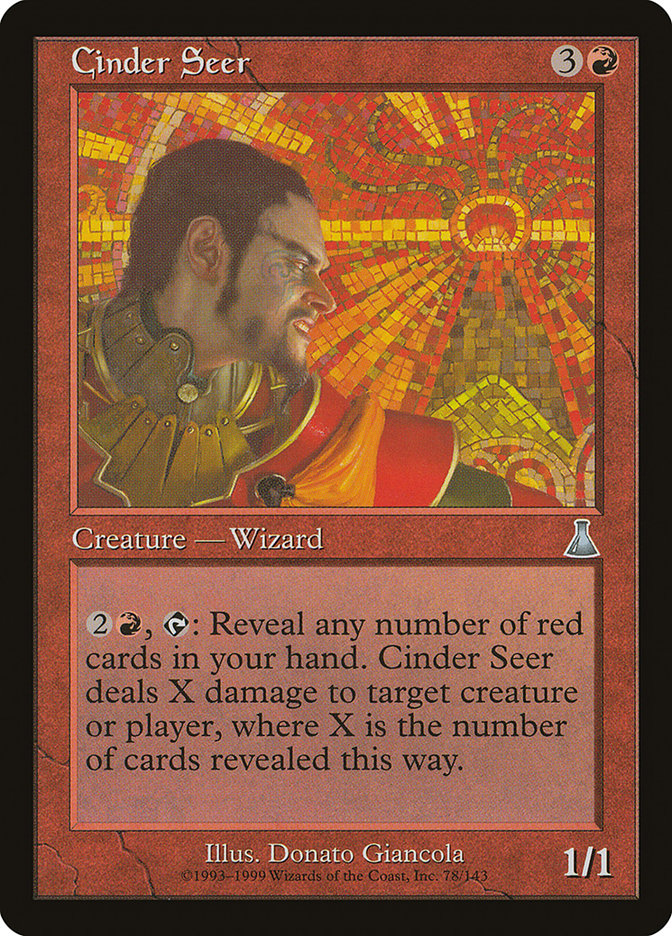 Cinder Seer [Urza's Destiny] | Play N Trade Winnipeg