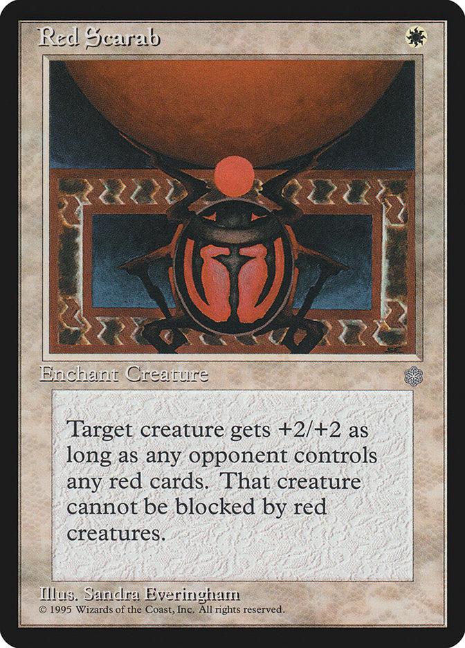 Red Scarab [Ice Age] | Play N Trade Winnipeg