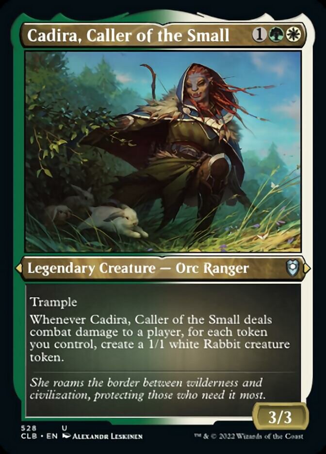 Cadira, Caller of the Small (Foil Etched) [Commander Legends: Battle for Baldur's Gate] | Play N Trade Winnipeg