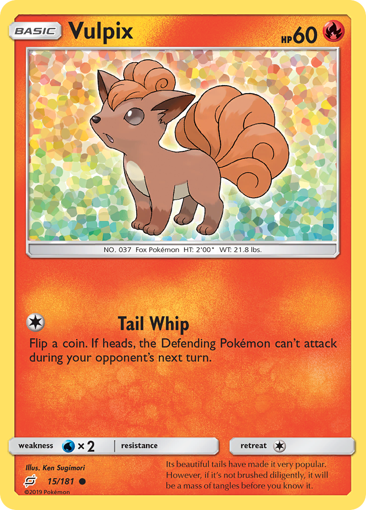 Vulpix (15/181) [Sun & Moon: Team Up] | Play N Trade Winnipeg