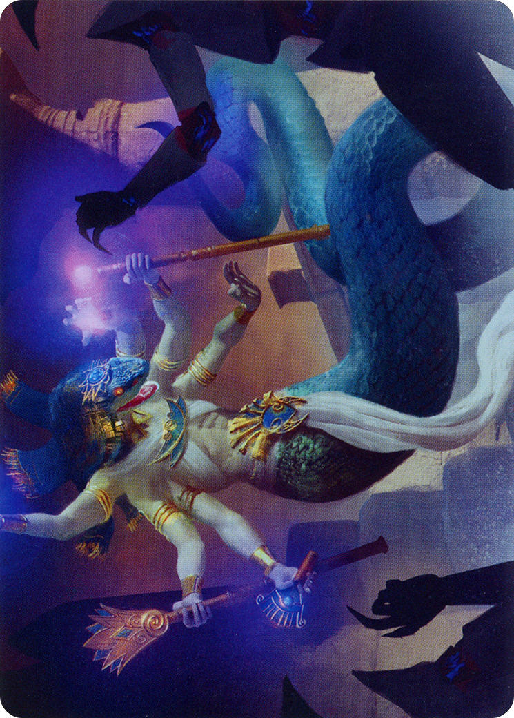 Imoti, Celebrant of Bounty Art Card [March of the Machine Art Series] | Play N Trade Winnipeg