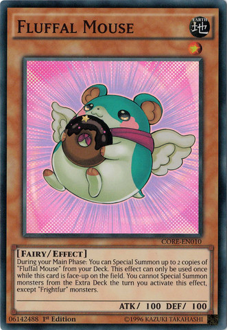 Fluffal Mouse [CORE-EN010] Super Rare | Play N Trade Winnipeg