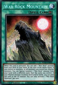 War Rock Mountain [BLVO-EN000] Secret Rare | Play N Trade Winnipeg