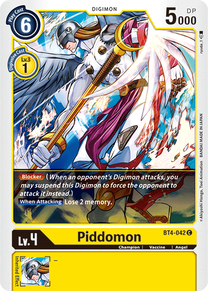 Piddomon [BT4-042] [Great Legend] | Play N Trade Winnipeg