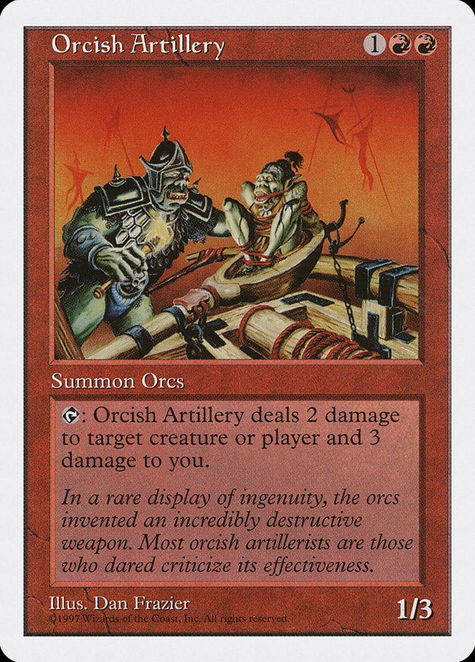 Orcish Artillery [Fifth Edition] | Play N Trade Winnipeg