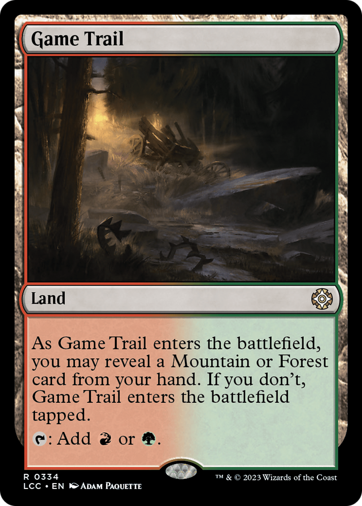 Game Trail [The Lost Caverns of Ixalan Commander] | Play N Trade Winnipeg