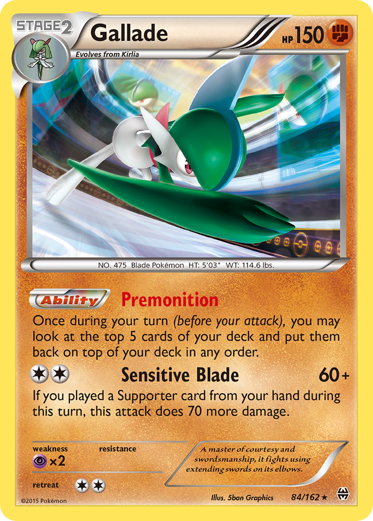 Gallade (84/162) [XY: BREAKthrough] | Play N Trade Winnipeg