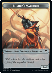 Mishra's Warform // Inkling Double-Sided Token [The Brothers' War Commander Tokens] | Play N Trade Winnipeg