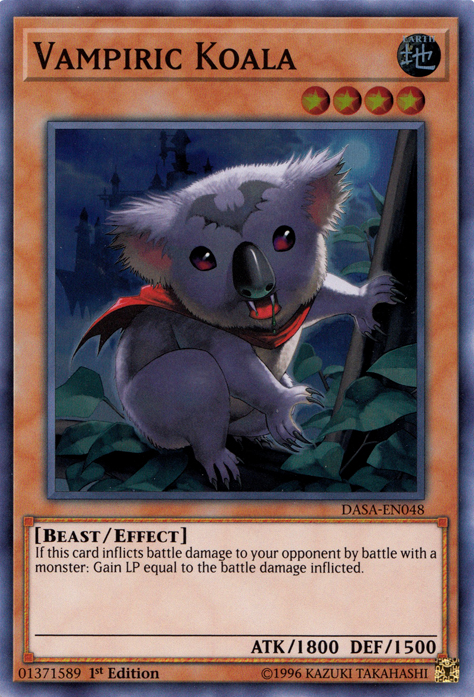 Vampiric Koala [DASA-EN048] Super Rare | Play N Trade Winnipeg