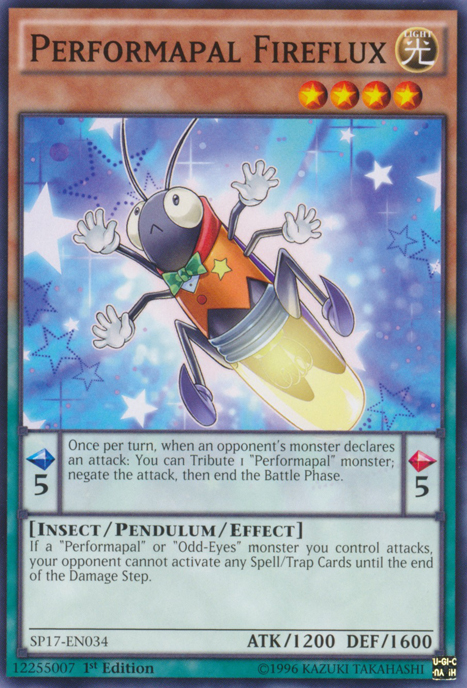 Performapal Fireflux [SP17-EN034] Common | Play N Trade Winnipeg