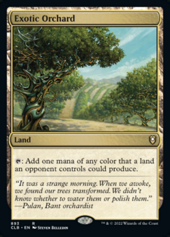 Exotic Orchard [Commander Legends: Battle for Baldur's Gate] | Play N Trade Winnipeg