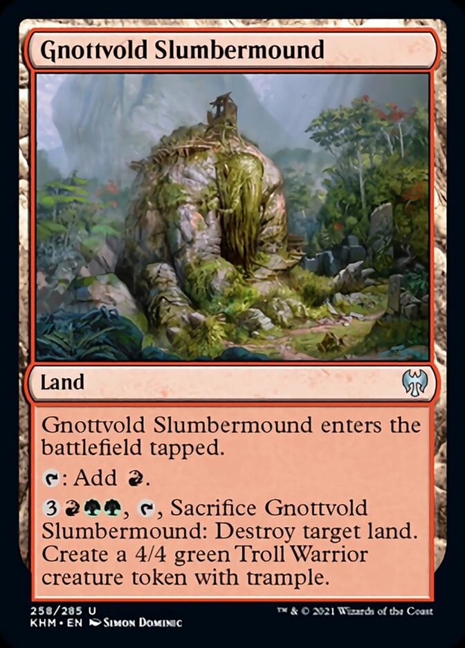 Gnottvold Slumbermound [Kaldheim] | Play N Trade Winnipeg