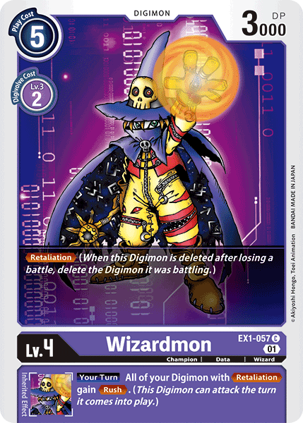 Wizardmon [EX1-057] [Classic Collection] | Play N Trade Winnipeg