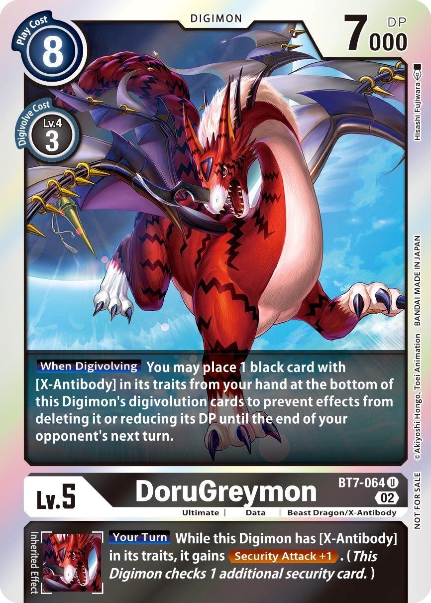 DoruGreymon [BT7-064] (Official Tournament Pack Vol. 6) [Next Adventure Promos] | Play N Trade Winnipeg