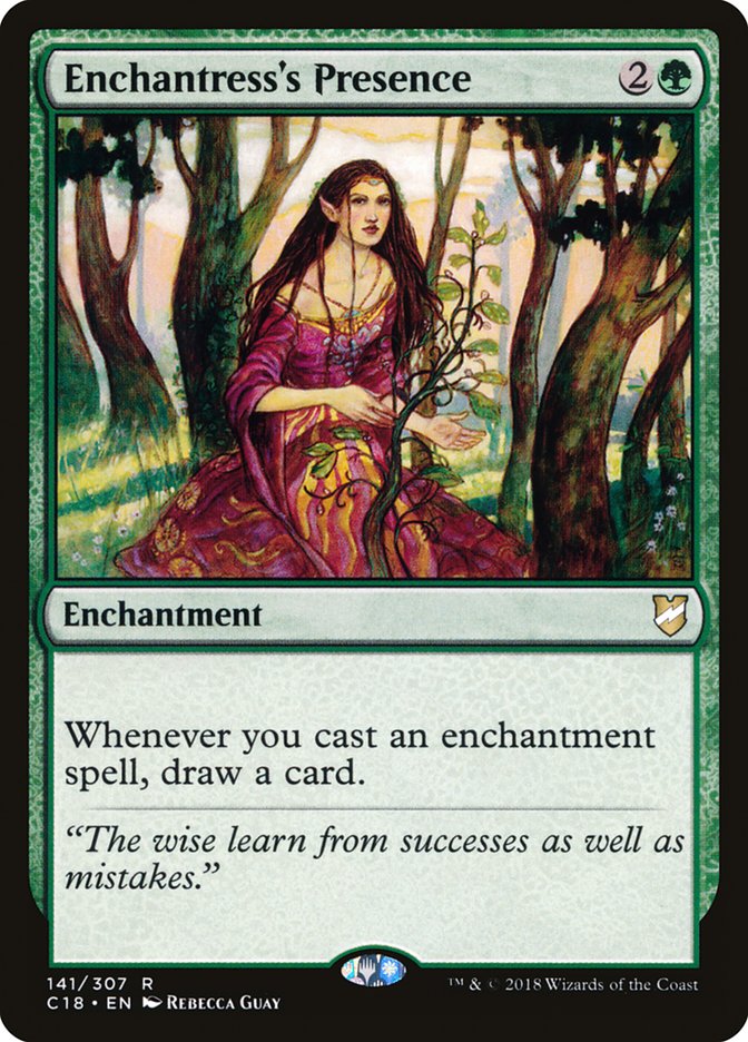 Enchantress's Presence [Commander 2018] | Play N Trade Winnipeg