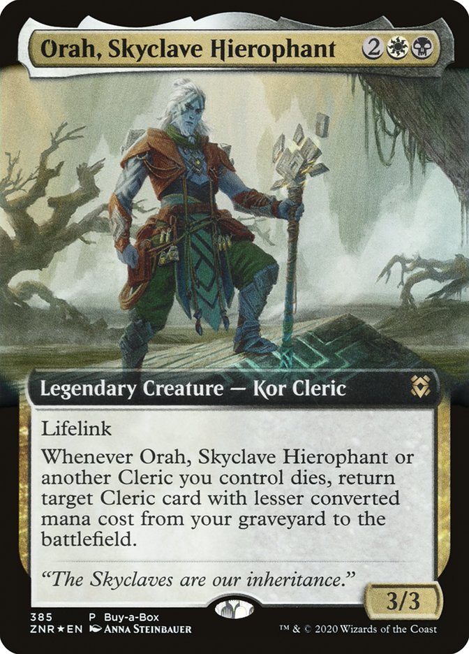 Orah, Skyclave Hierophant (Buy-A-Box) [Zendikar Rising] | Play N Trade Winnipeg