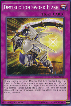 Destruction Sword Flash [BOSH-EN072] Common | Play N Trade Winnipeg