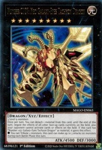 Number C107: Neo Galaxy-Eyes Tachyon Dragon [MAGO-EN063] Rare | Play N Trade Winnipeg