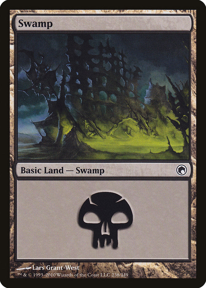 Swamp (238) [Scars of Mirrodin] | Play N Trade Winnipeg