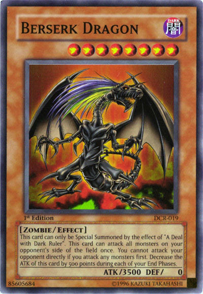Berserk Dragon [DCR-019] Super Rare | Play N Trade Winnipeg