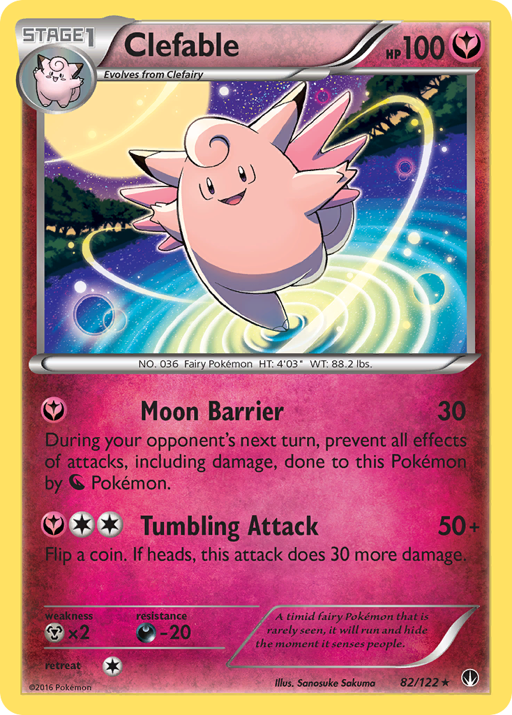 Clefable (82/122) [XY: BREAKpoint] | Play N Trade Winnipeg