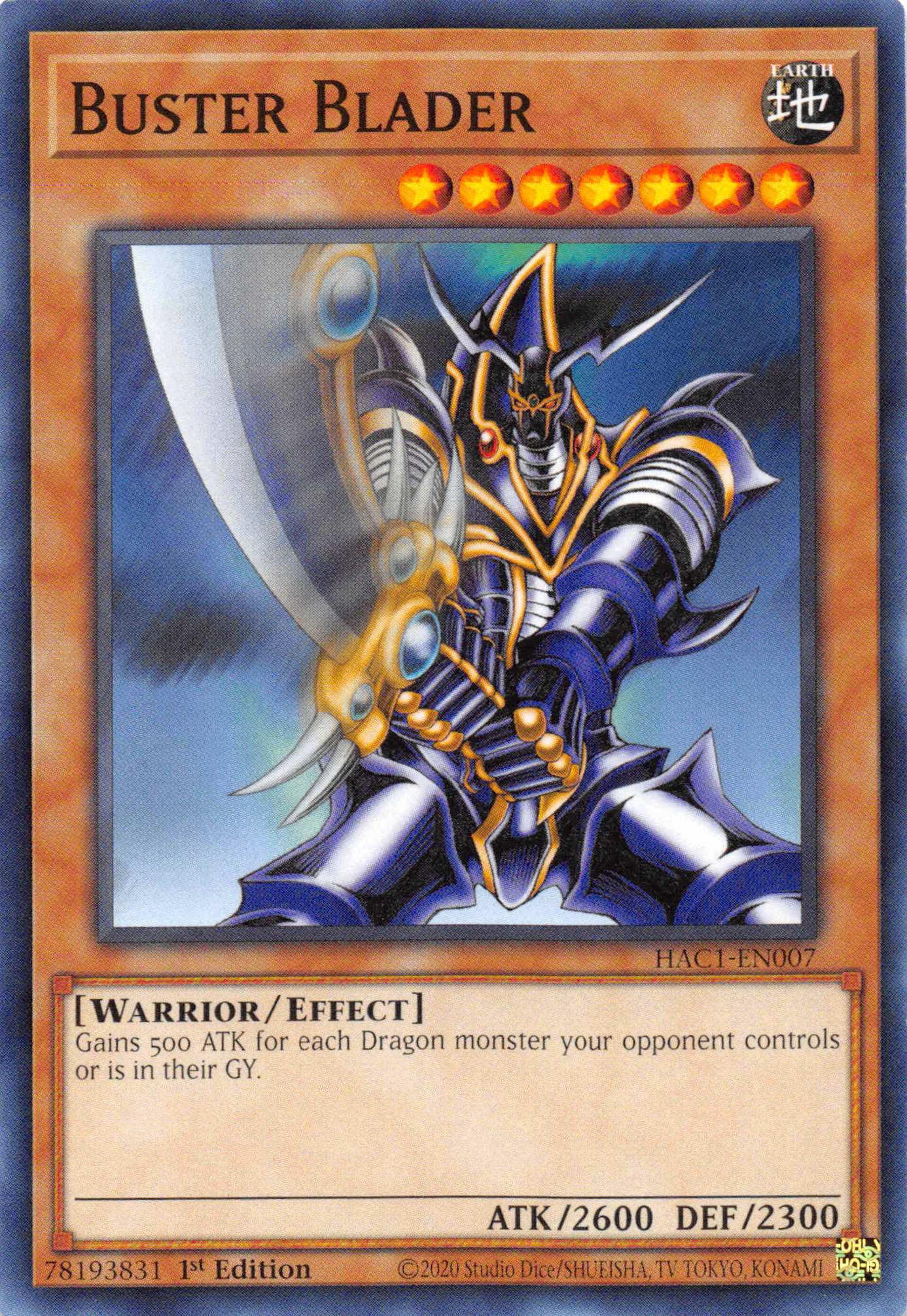 Buster Blader [HAC1-EN007] Common | Play N Trade Winnipeg