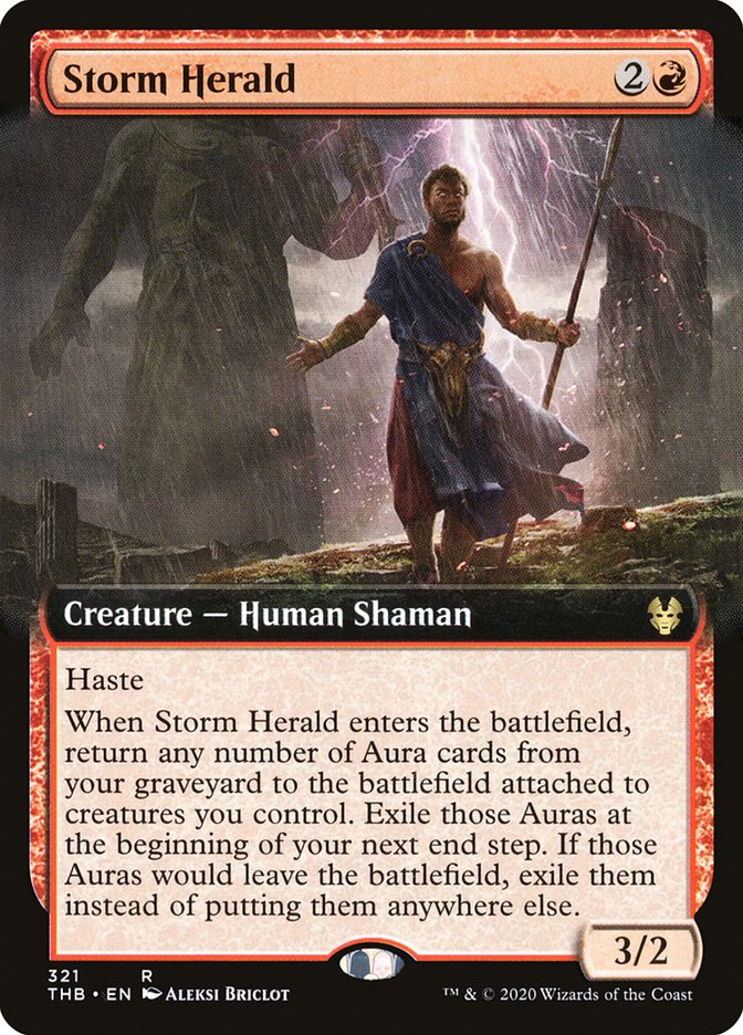 Storm Herald (Extended) [Theros Beyond Death] | Play N Trade Winnipeg