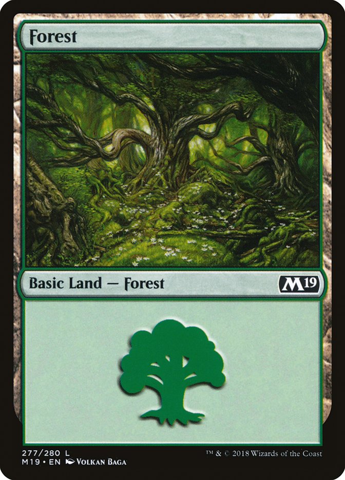 Forest (277) [Core Set 2019] | Play N Trade Winnipeg