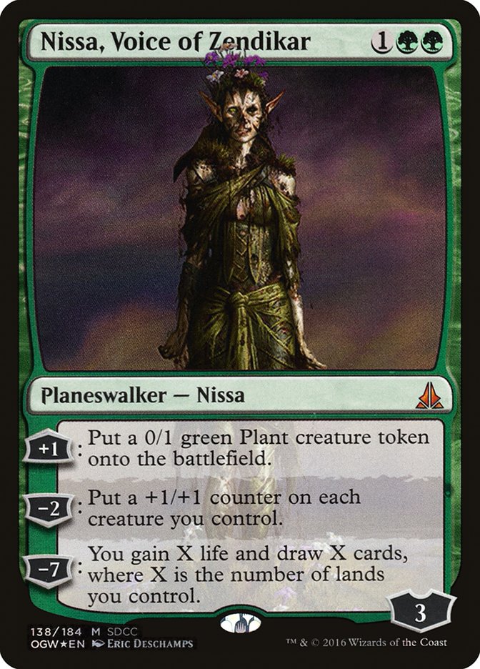 Nissa, Voice of Zendikar [San Diego Comic-Con 2016] | Play N Trade Winnipeg