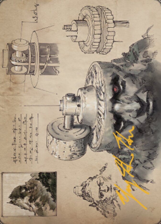 Millstone Art Card (Gold-Stamped Signature) [The Brothers' War Art Series] | Play N Trade Winnipeg