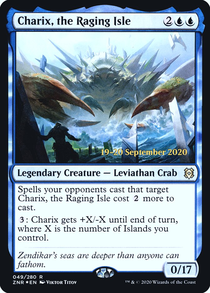 Charix, the Raging Isle [Zendikar Rising Prerelease Promos] | Play N Trade Winnipeg