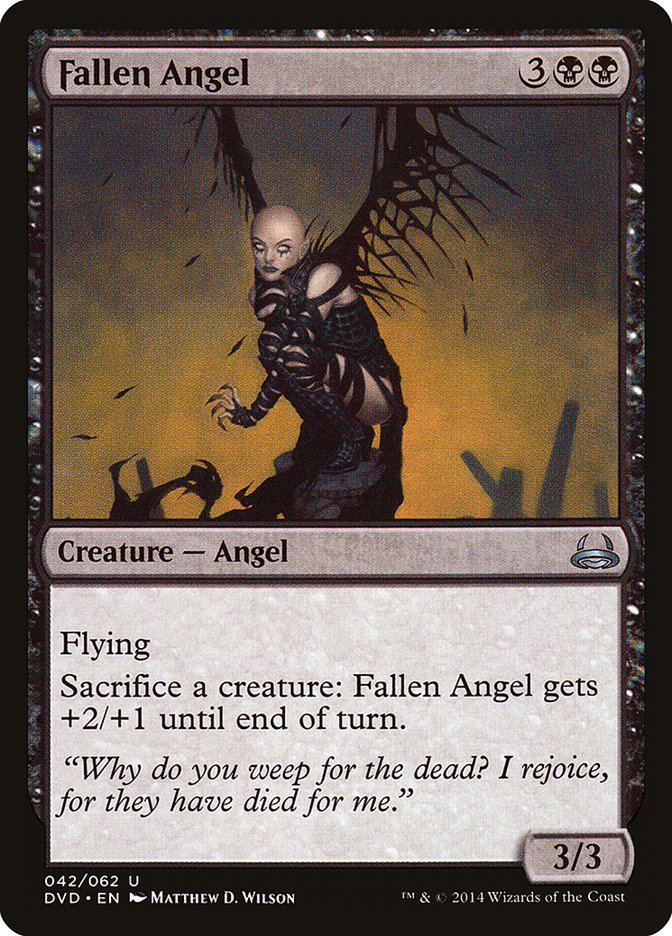 Fallen Angel (Divine vs. Demonic) [Duel Decks Anthology] | Play N Trade Winnipeg