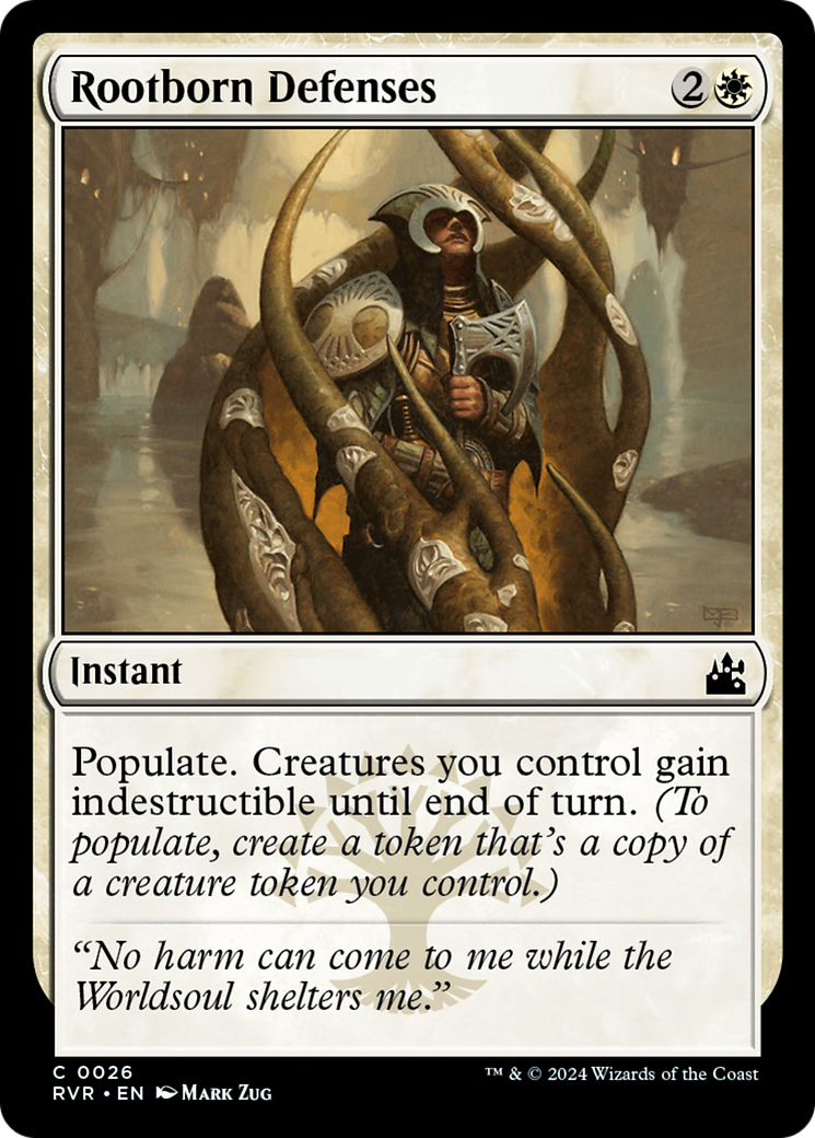 Rootborn Defenses [Ravnica Remastered] | Play N Trade Winnipeg