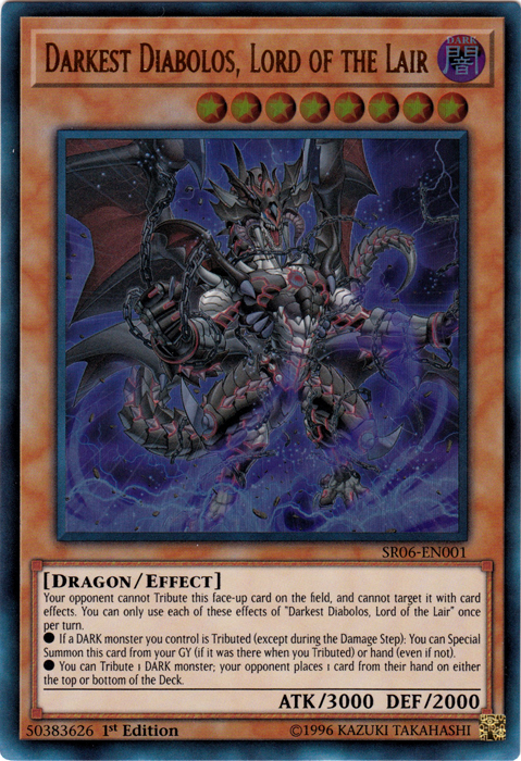 Darkest Diabolos, Lord of the Lair [SR06-EN001] Ultra Rare | Play N Trade Winnipeg