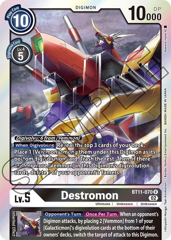 Destromon [BT11-070] [Dimensional Phase] | Play N Trade Winnipeg