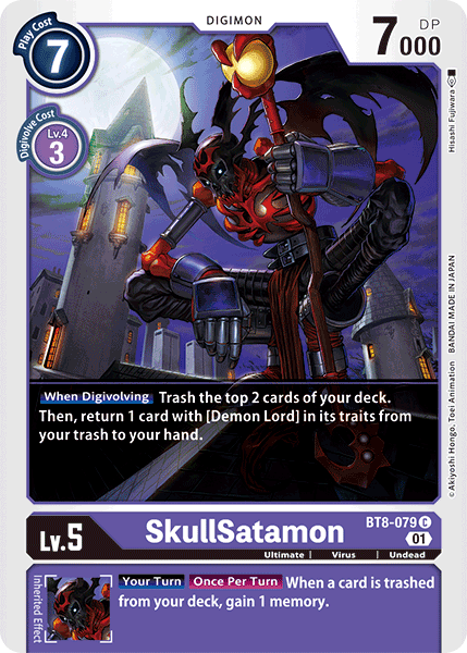 SkullSatamon [BT8-079] [New Awakening] | Play N Trade Winnipeg