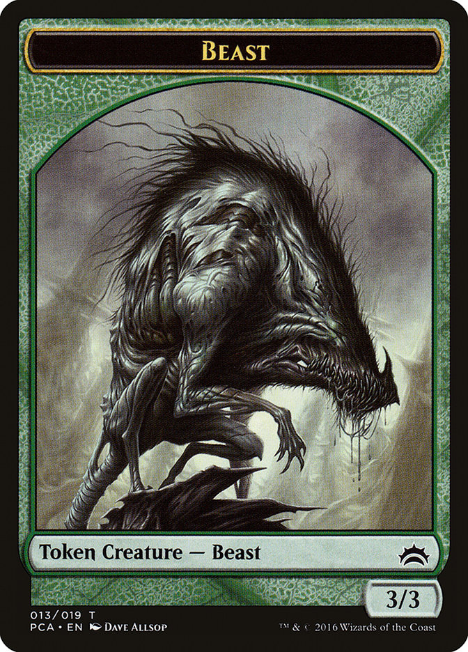 Beast [Planechase Anthology Tokens] | Play N Trade Winnipeg