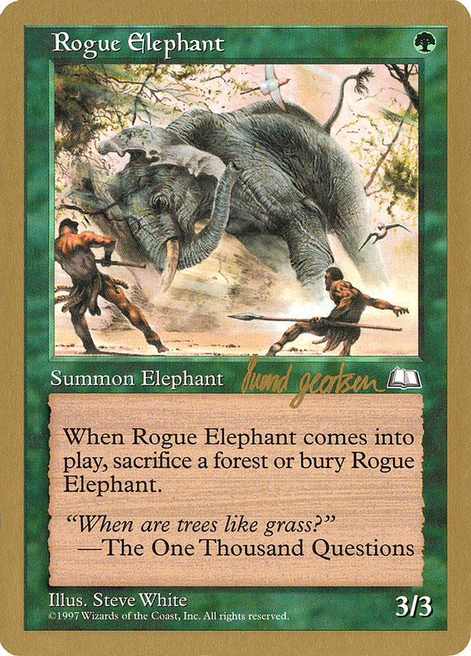 Rogue Elephant (Svend Geertsen) [World Championship Decks 1997] | Play N Trade Winnipeg