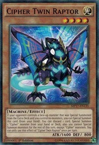 Cipher Twin Raptor [MP17-EN135] Common | Play N Trade Winnipeg