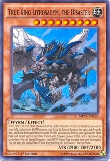True King Lithosagym, the Disaster [MP17-EN186] Super Rare | Play N Trade Winnipeg