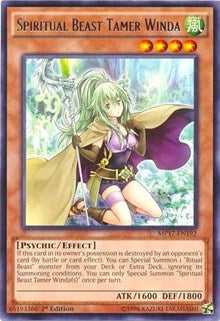 Spiritual Beast Tamer Winda [MP17-EN192] Rare | Play N Trade Winnipeg