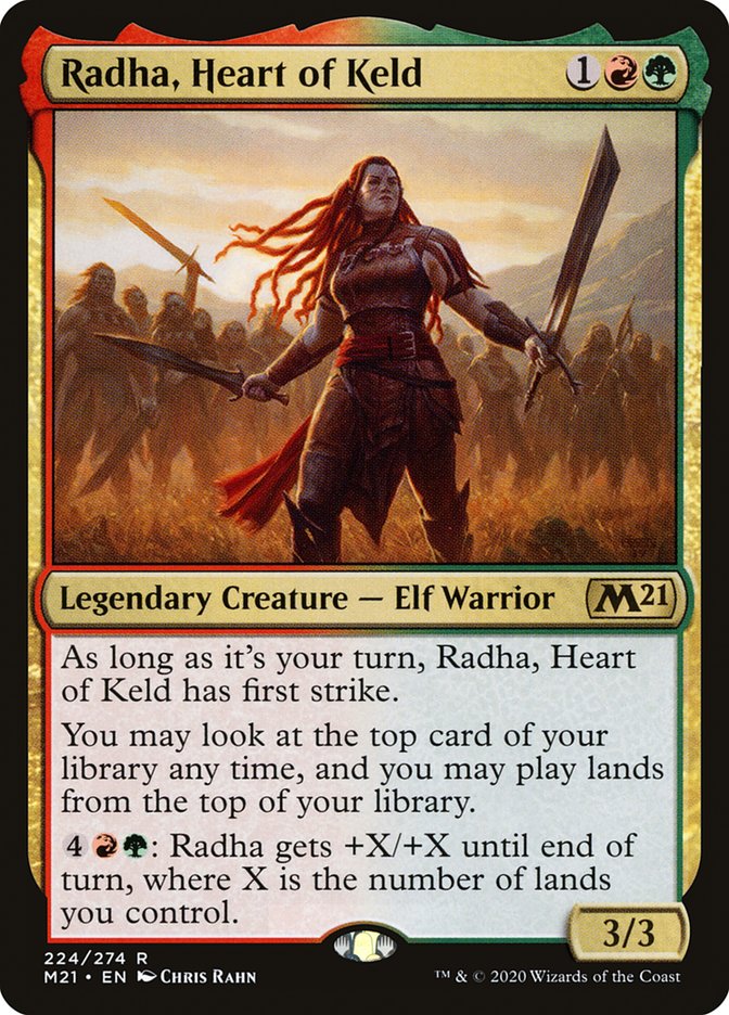 Radha, Heart of Keld [Core Set 2021] | Play N Trade Winnipeg