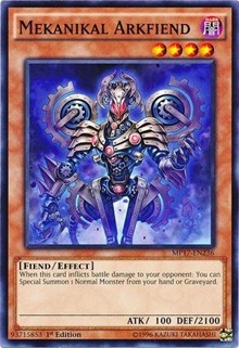 Mekanikal Arkfiend [MP17-EN236] Common | Play N Trade Winnipeg